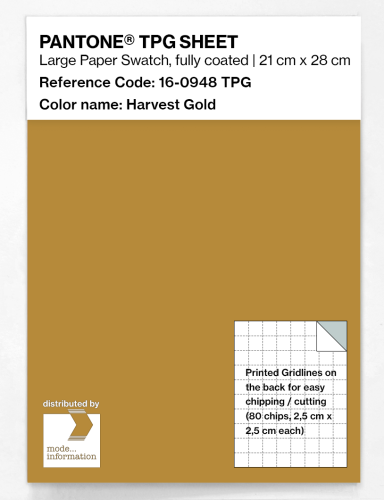 Artikelbild des Artikels “PANTONE® TPG SHEET 16-0948 TPG Harvest Gold “