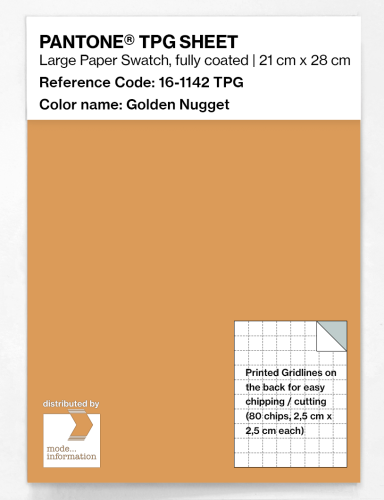 Artikelbild des Artikels “PANTONE® TPG SHEET 16-1142 TPG Golden Nugget “