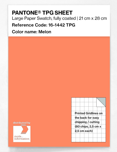 Artikelbild des Artikels “PANTONE® TPG SHEET 16-1442 TPG Melon “