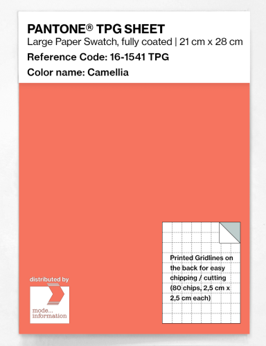 Artikelbild des Artikels “PANTONE® TPG SHEET 16-1541 TPG Camellia “