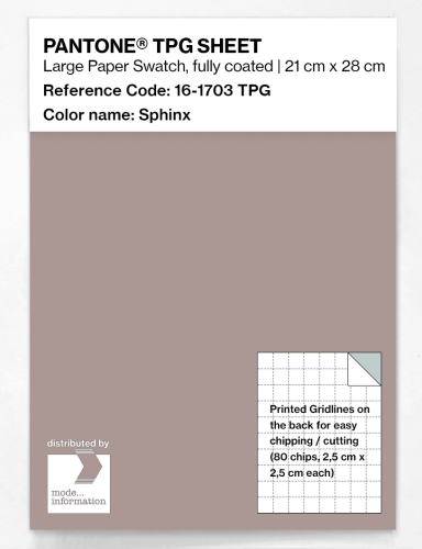 PANTONE® TPG SHEET 16-1703 TPG Sphinx