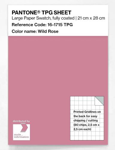 PANTONE® TPG SHEET 16-1715 TPG Wild Rose