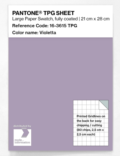 Artikelbild des Artikels “PANTONE® TPG SHEET 16-3615 TPG Violetta “