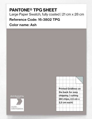 Product image of the product “PANTONE® TPG SHEET 16-3802 TPG Ash ”