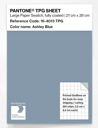 Artikelbild des Artikels “PANTONE® TPG SHEET 16-4013 TPG Ashley Blue “