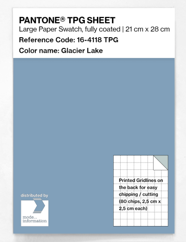 Artikelbild des Artikels “PANTONE® TPG SHEET 16-4118 TPG Glacier Lake “