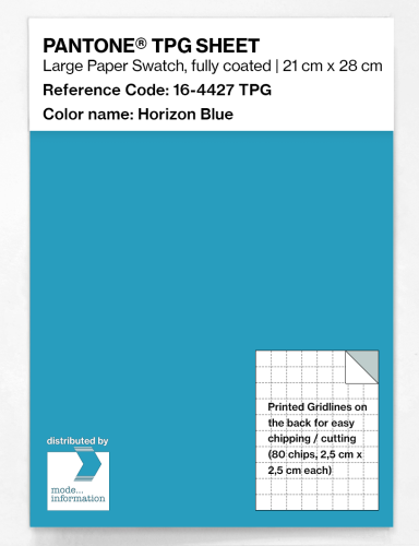 Artikelbild des Artikels “PANTONE® TPG SHEET 16-4427 TPG Horizon Blue “