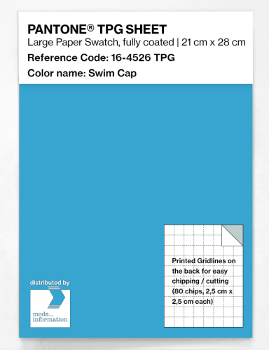 Artikelbild des Artikels “PANTONE® TPG SHEET 16-4526 TPG Swim Cap “