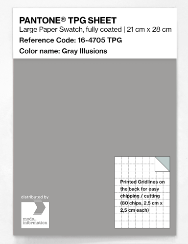 Artikelbild des Artikels “PANTONE® TPG SHEET 16-4705 TPG Gray Illusions “