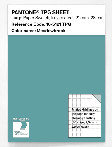 PANTONE® TPG SHEET 16-5121 TPG Meadowbrook
