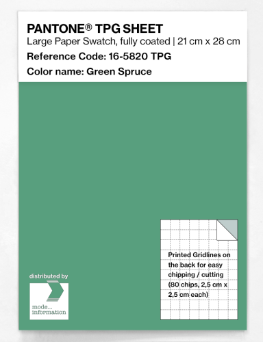 Artikelbild des Artikels “PANTONE® TPG SHEET 16-5820 TPG Green Spruce “