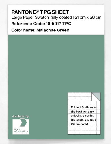 Artikelbild des Artikels “PANTONE® TPG SHEET 16-5917 TPG Malachite Green “