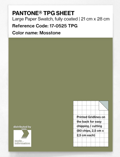 Artikelbild des Artikels “PANTONE® TPG SHEET 17-0525 TPG Mosstone “