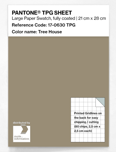 Product image of the product “PANTONE® TPG SHEET 17-0630 TPG Tree House ”