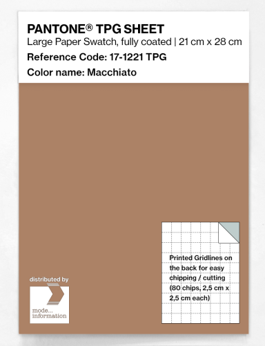 Artikelbild des Artikels “PANTONE® TPG SHEET 17-1221 TPG Macchiato “