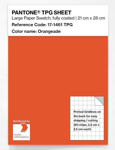 Artikelbild des Artikels “PANTONE® TPG SHEET 17-1461 TPG Orangeade “