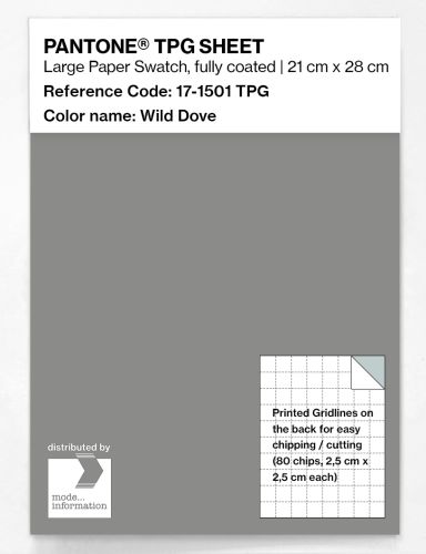 PANTONE® TPG SHEET 17-1501 TPG Wild Dove