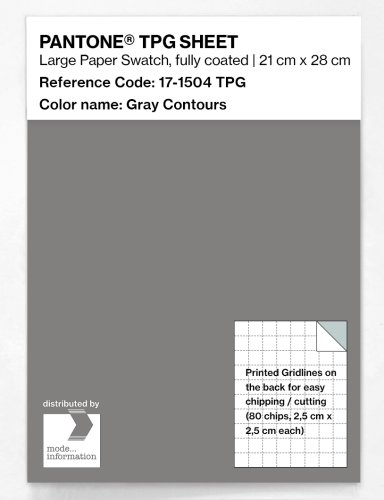 Artikelbild des Artikels “PANTONE® TPG SHEET 17-1504 TPG Gray Contours “
