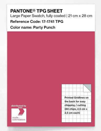 Artikelbild des Artikels “PANTONE® TPG SHEET 17-1741 TPG Party Punch “