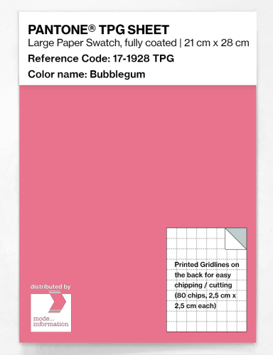 PANTONE® TPG SHEET 17-1928 TPG Bubblegum