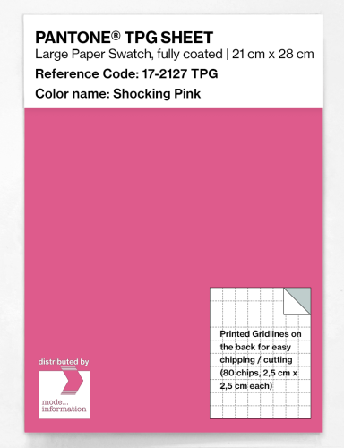 PANTONE® TPG SHEET 17-2127 TPG Shocking Pink