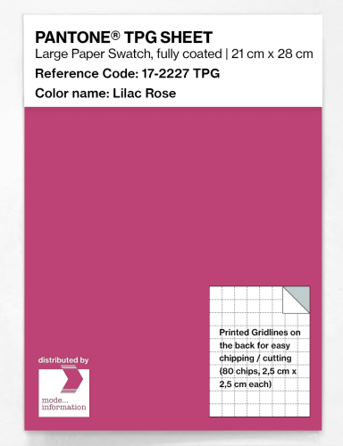 Artikelbild des Artikels “PANTONE® TPG SHEET 17-2227 TPG Lilac Rose “