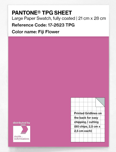 PANTONE® TPG SHEET 17-2623 TPG Fiji Flower
