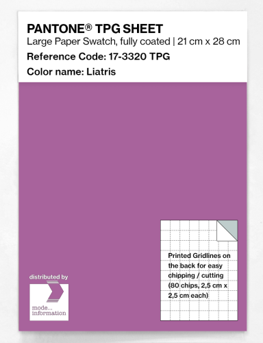 Product image of the product “PANTONE® TPG SHEET 17-3320 TPG Liatris ”