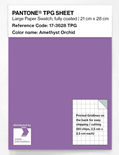 Artikelbild des Artikels “PANTONE® TPG SHEET 17-3628 TPG Amethyst Orchid “