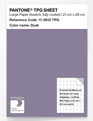Artikelbild des Artikels “PANTONE® TPG SHEET 17-3812 TPG Dusk “