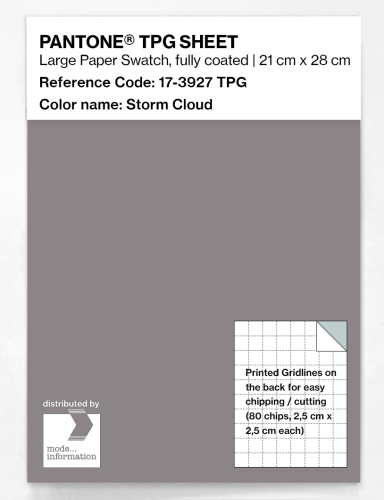 Artikelbild des Artikels “PANTONE® TPG SHEET 17-3927 TPG Storm Cloud “