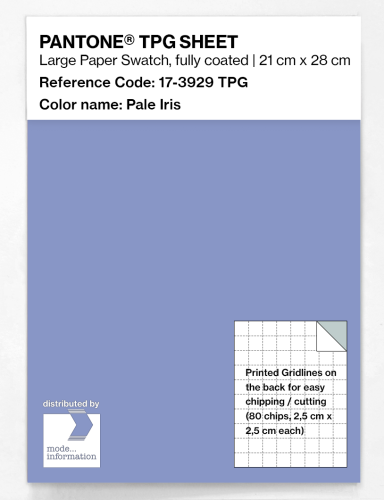 Artikelbild des Artikels “PANTONE® TPG SHEET 17-3929 TPG Pale Iris “