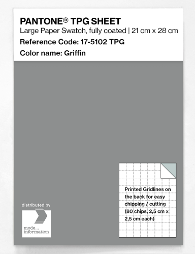 PANTONE® TPG SHEET 17-5102 TPG Griffin