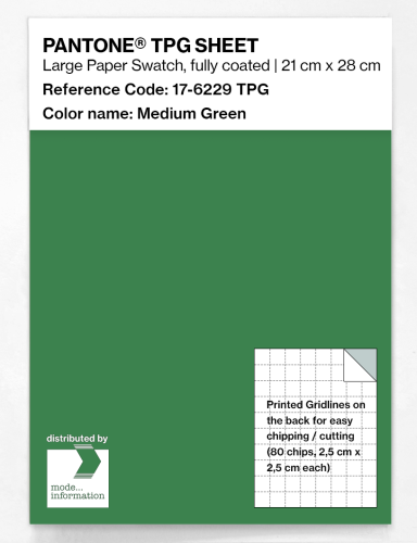 Artikelbild des Artikels “PANTONE® TPG SHEET 17-6229 TPG Medium Green “