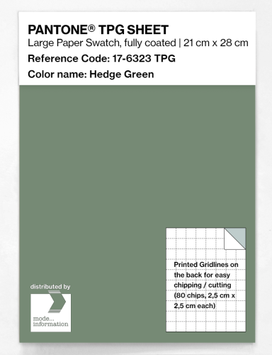 Artikelbild des Artikels “PANTONE® TPG SHEET 17-6323 TPG Hedge Green “