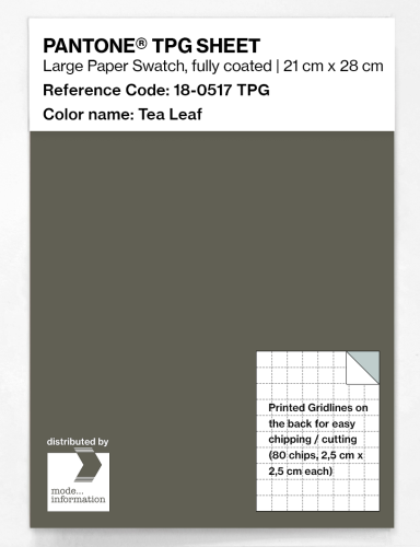 Artikelbild des Artikels “PANTONE® TPG SHEET 18-0517 TPG Tea Leaf “