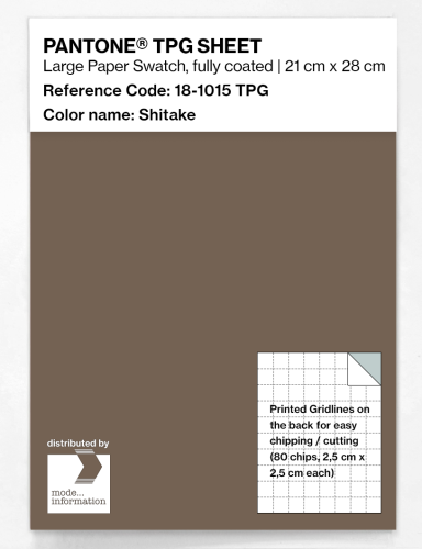 Artikelbild des Artikels “PANTONE® TPG SHEET 18-1015 TPG Shitake “