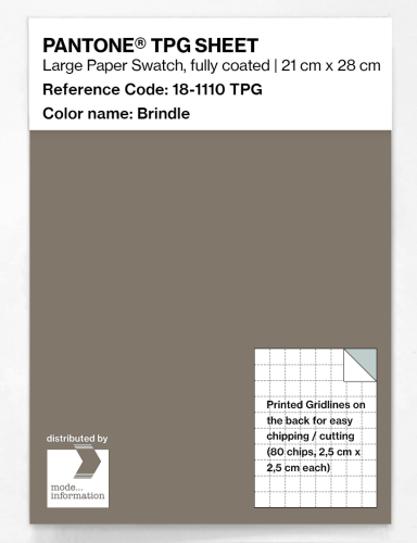 PANTONE® TPG SHEET 18-1110 TPG Brindle