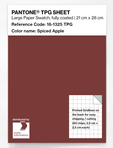 Artikelbild des Artikels “PANTONE® TPG SHEET 18-1325 TPG Spiced Apple “