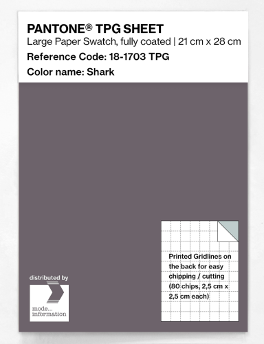 PANTONE® TPG SHEET 18-1703 TPG Shark