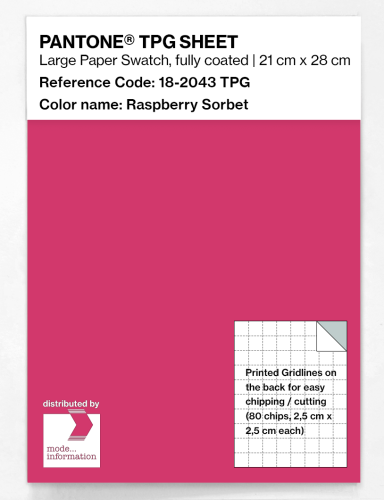 PANTONE® TPG SHEET 18-2043 TPG Raspberry Sorbet