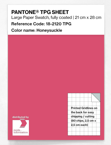 PANTONE® TPG SHEET 18-2120 TPG Honeysuckle