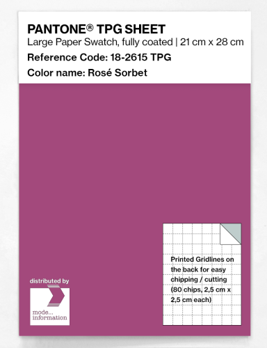 Artikelbild des Artikels “PANTONE® TPG SHEET 18-2615 TPG Rosé Sorbet “