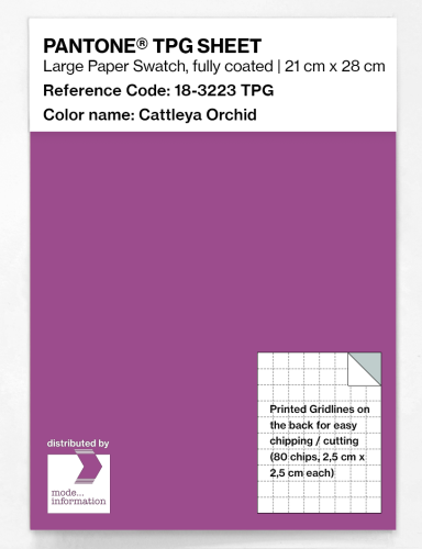 PANTONE® TPG SHEET 18-3223 TPG Cattleya Orchid