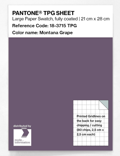 Artikelbild des Artikels “PANTONE® TPG SHEET 18-3715 TPG Montana Grape “