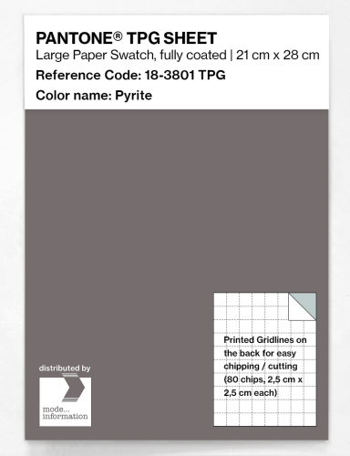 Artikelbild des Artikels “PANTONE® TPG SHEET 18-3801 TPG Pyrite “