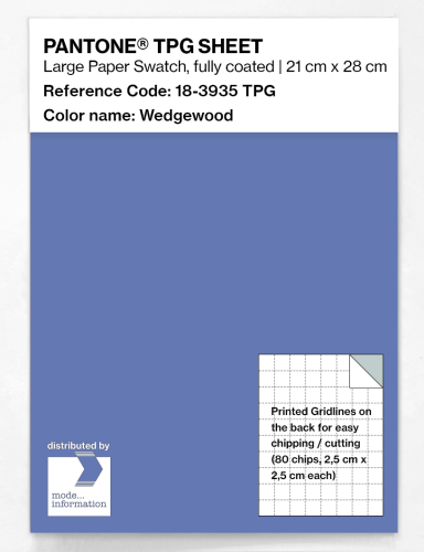 PANTONE® TPG SHEET 18-3935 TPG Wedgewood