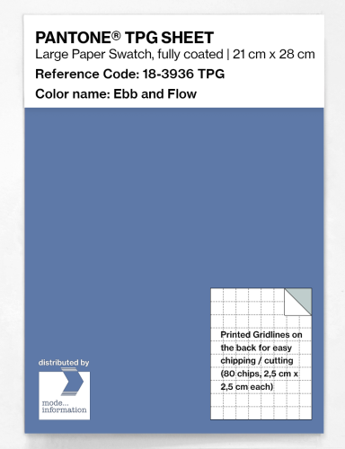 PANTONE® TPG SHEET 18-3936 TPG Ebb and Flow
