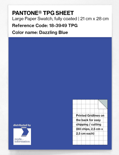 Artikelbild des Artikels “PANTONE® TPG SHEET 18-3949 TPG Dazzling Blue “