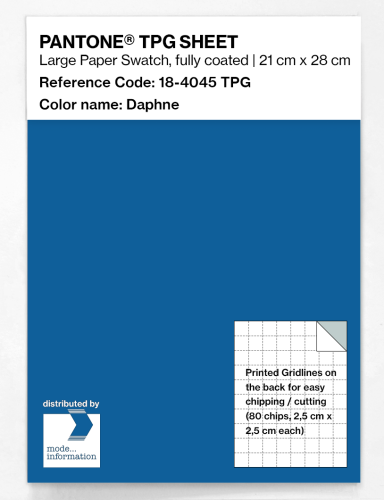 Product image of the product “PANTONE® TPG SHEET 18-4045 TPG Daphne ”